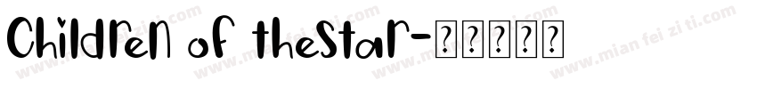 Children of theStar字体转换